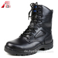 Hoher schwarzer Jungle Army Stiefel mit Knöchel